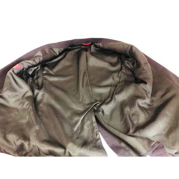 Jos. A. Bank Sport Coat Jacket Black 2 Buttons Mens Size 43R 100% Wool - Picture 11 of 11